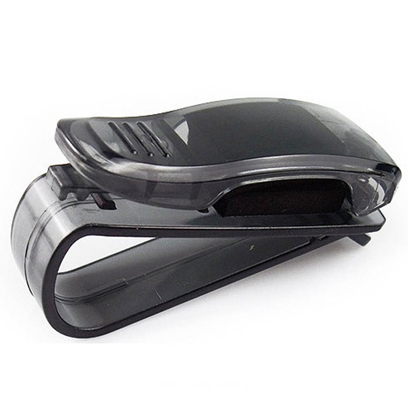 Universal Car Auto Sun Visor Glasses Box Sunglasses Clip Card Ticket Holder Stand Fastener Pen Case Eyeglasses Car Accessories
