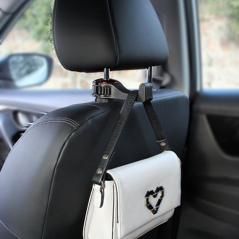 Car Hook Multi-functional Car Creative Rear Head Pillow Hook Car Latch Mobile Phone Holder Auto Accessories