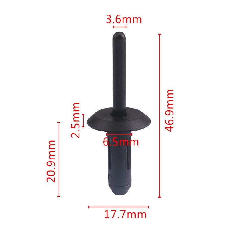 Factory supply plastic blind rivets Auto plastic clips and fasteners car clips Auto body clips 01303