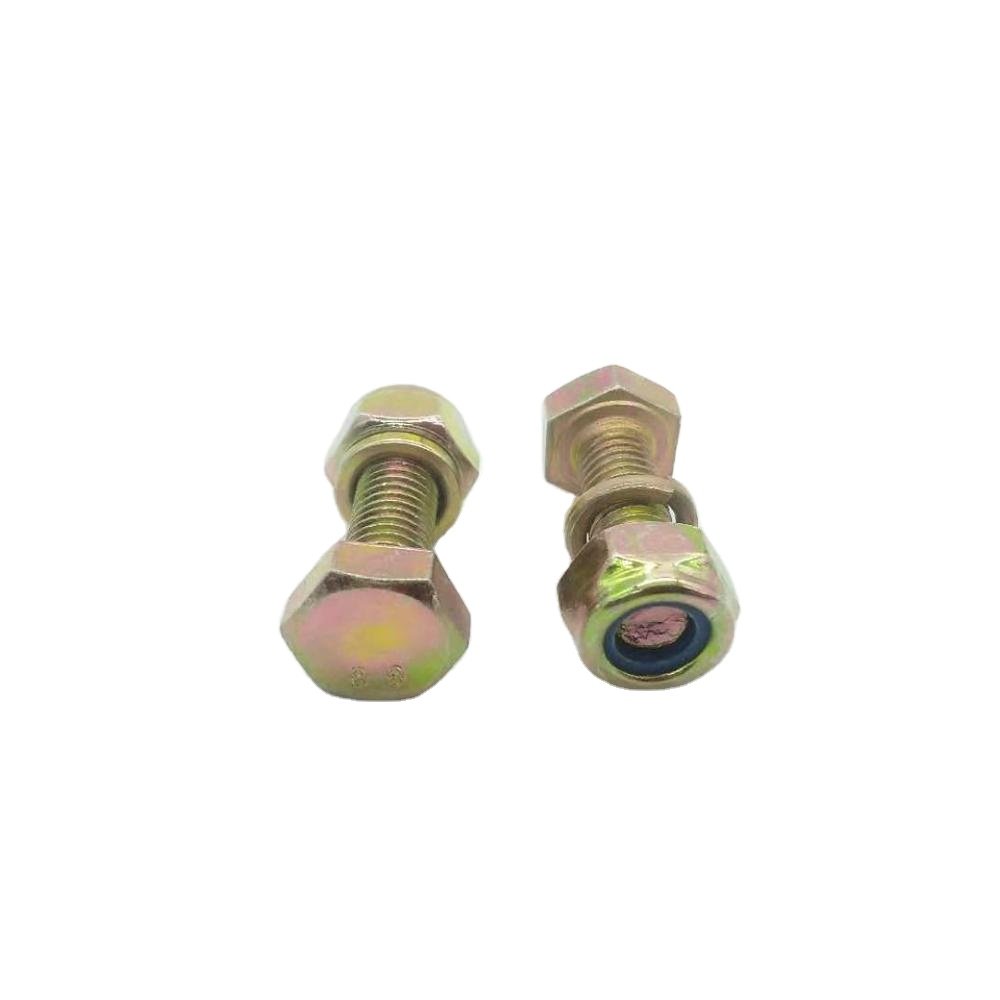 Carbon Steel Q235/ Q195 Grade 4.8 Hex Bolts and Nuts