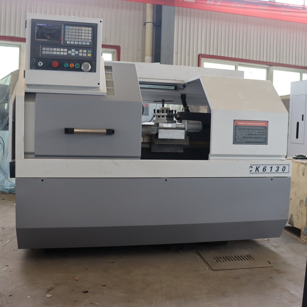cnc lathe machine for metal suitable for electrical appliances,auto motorcycle parts,fastener bearings and others for CK6130
