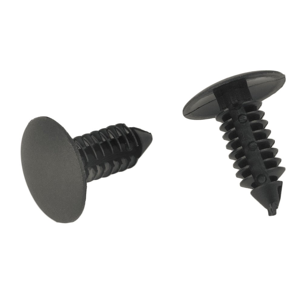 Auto Fastener 8mm Hole Nylon Car Clips for Fender Bumper Shield Retainer Plastic Rivet For Automobile