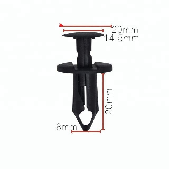 Wholesale N807389S Automotriz Nylon Clip Body Clips Auto Cars Plastic Clips and Fasteners