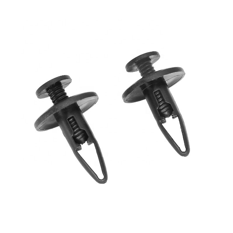 Hot Sale Carabiner Manufacturer Nylon Push Type Retainer Car Fastener Carabiner Fasteners and Car Clips