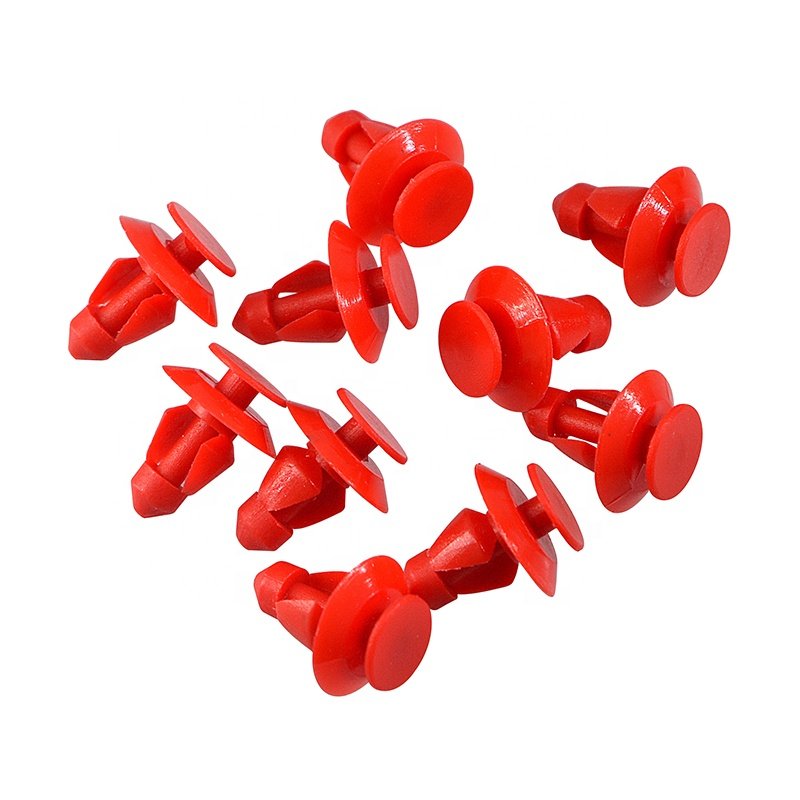 D76 100pcs/bag auto plastic clips car door trim clips Push type Clip for Car