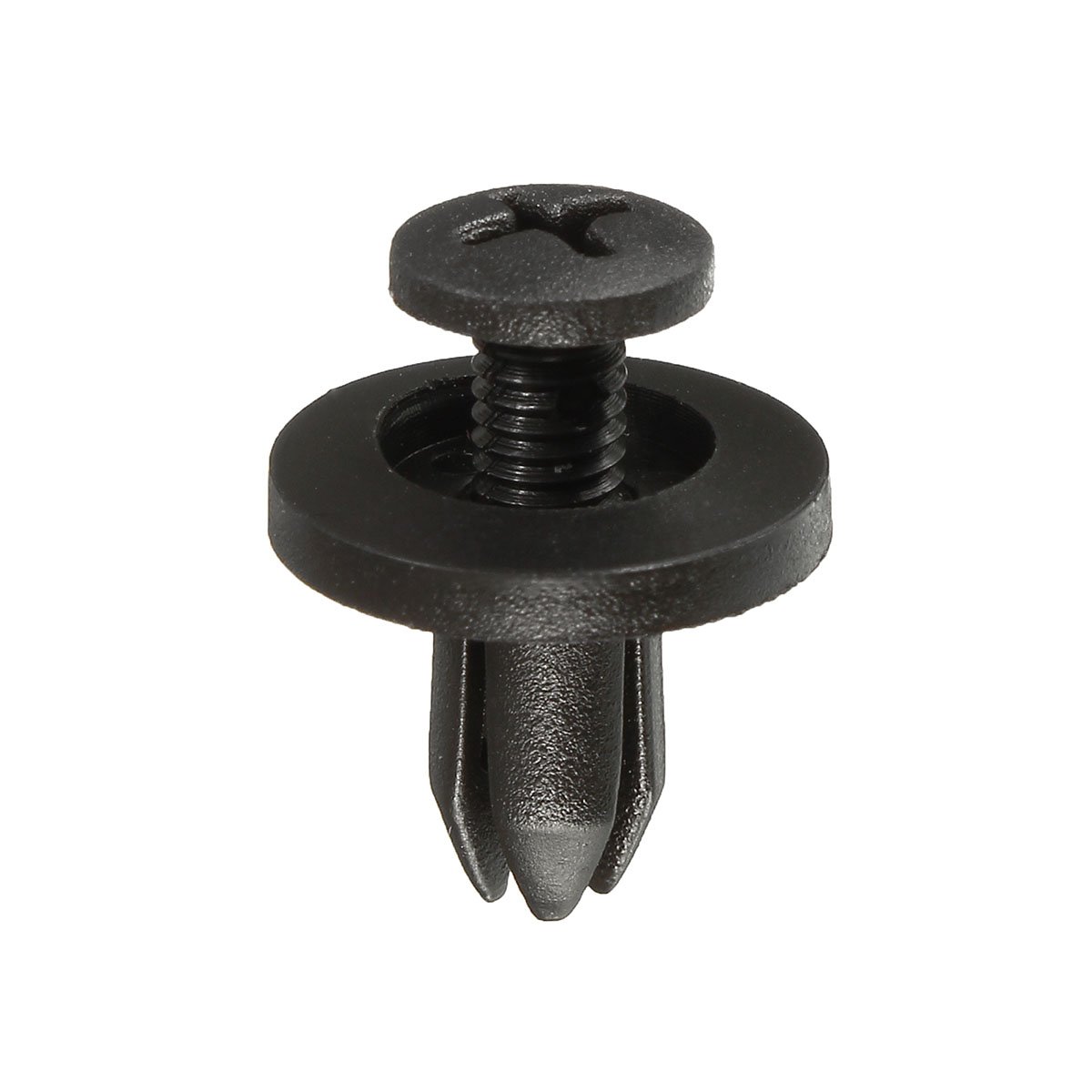 50Pcs Auto Bumper Fastener Clips 6Mm Hole Plastic Snap Rivet Retainer Push Engine Cover For Car Door Trim Panel Clip Fasteners