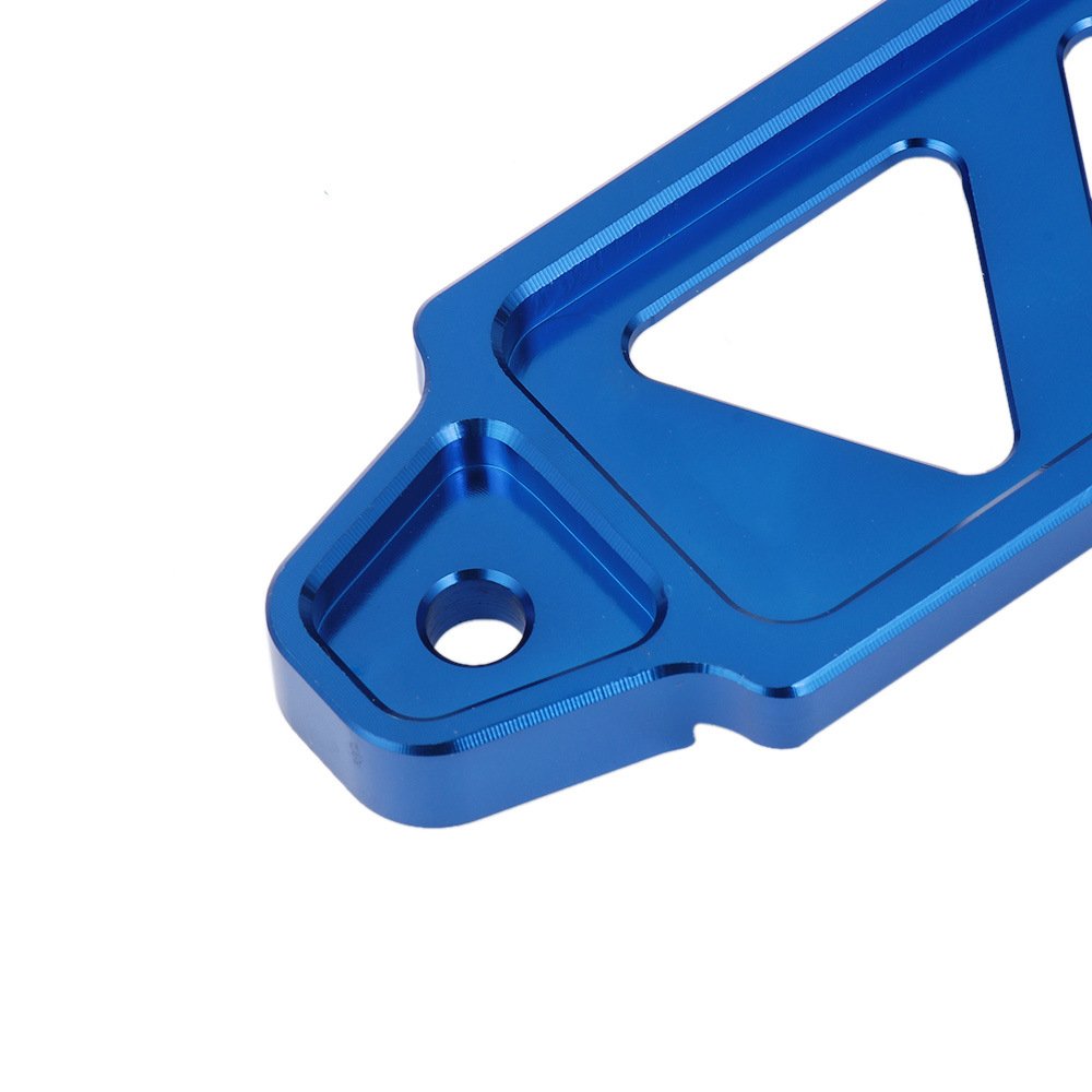 CNC Milling Machining Aluminum Alloy Car Battery Fasten Bracket Holder/universal Battery Tie Down for Cars
