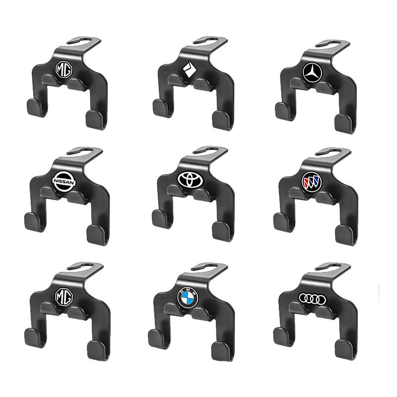 General Car Multi-function Hook Seat Back Hook Car Front Rear Seat Row Back Phone Bracket Hook Auto Parts