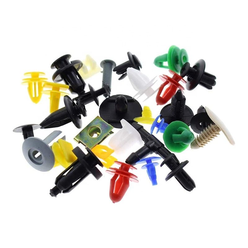 50 Bag QGZ097 500PCS Universal Mixed Plastic Auto Bumper Retainer Kit All Types Fastener Clip Set Front Bumper clips
