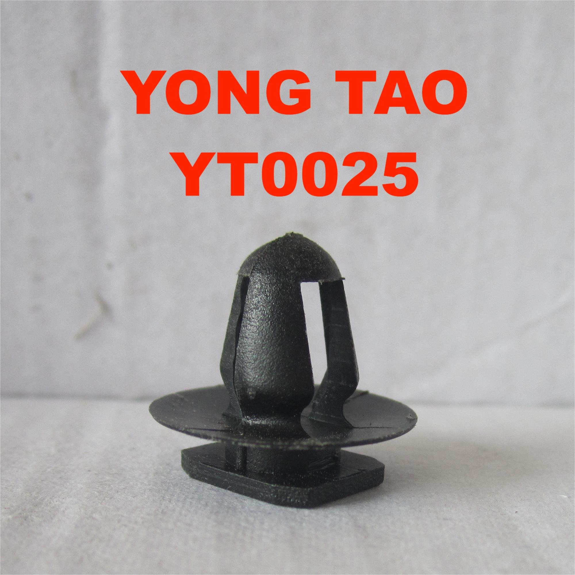 General Motors Fender Bumper Clip Fixing Rubber Nail Clip Black Door Panel Clip YT0025
