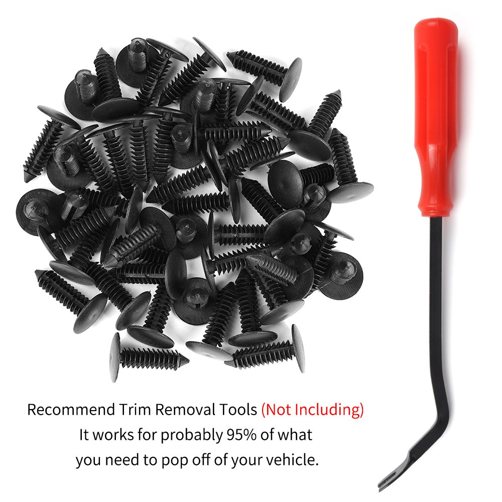 QGZ206 Wholesale Car Door Panel Trim Fender Bumper Nylon Plastic Clips Auto Fastener for Nissan/Audi
