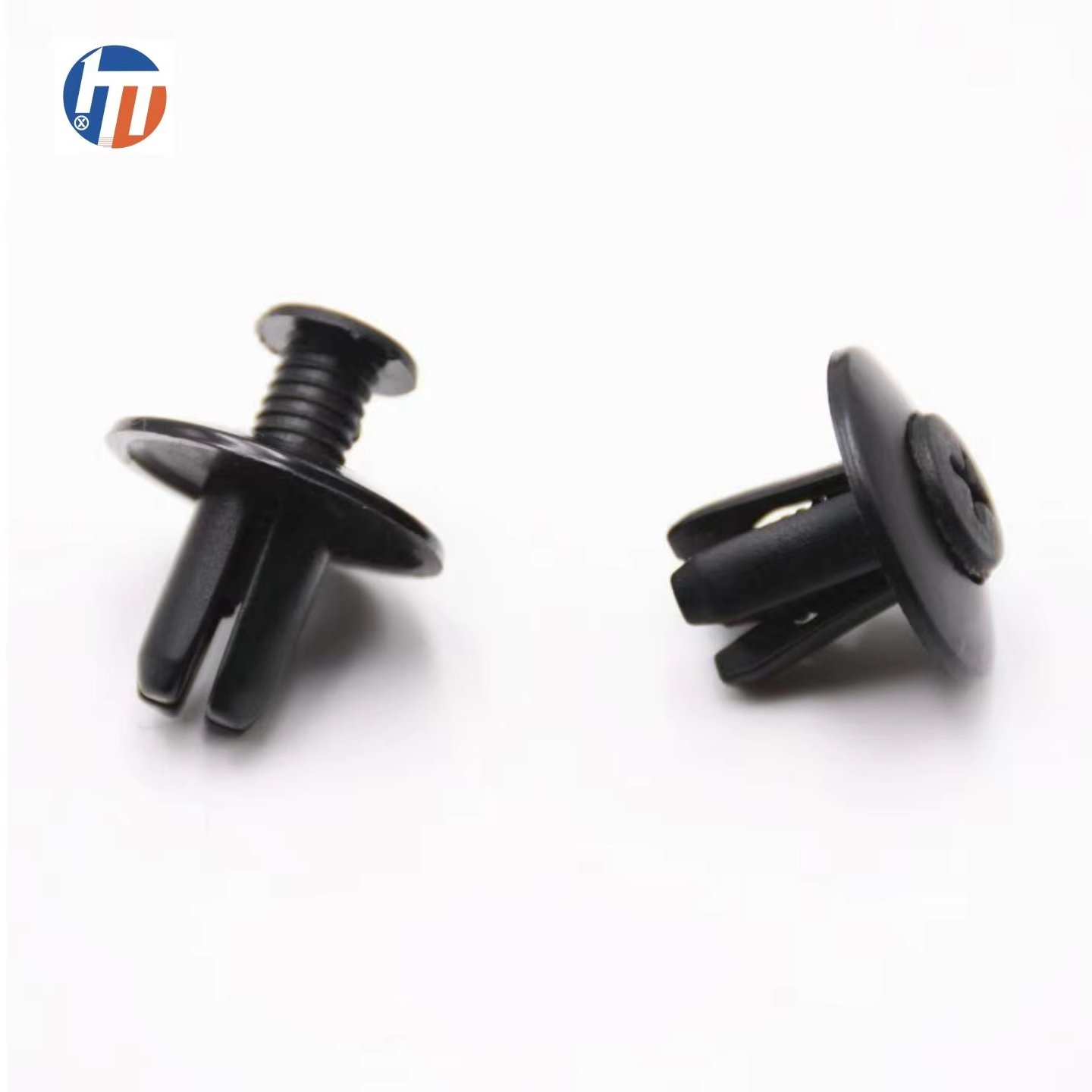 Hot Sale 100pcs Auto Bumper Fastener 8mm Hole Rivet Retainer Push Engine Cover Car Door Trim Panel Clip Fasteners