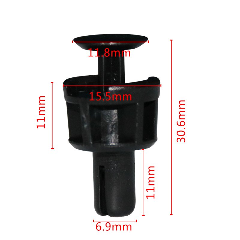 101424 Wholesale Price Plastic Push Type Rivet Auto Plastic Clips and Fasteners Plastic Clips