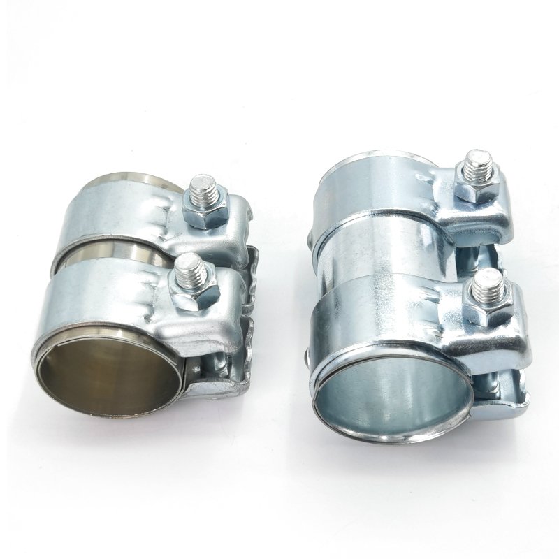 Heavy Duty Exhaust Sleeve Connector Clamp Aluminium/Stainless Steel Band Clamps Auto Fastener & Clip