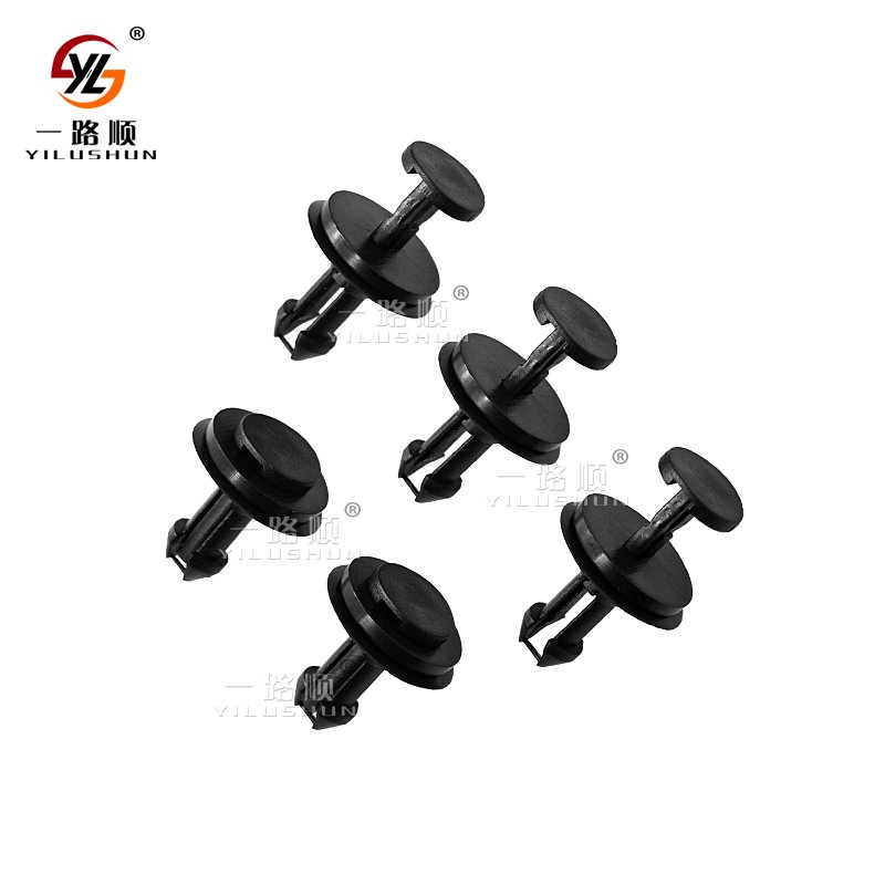 B24 plastic bumper repair kit auto clips and plastic rivets rivets black 10mm 15733970