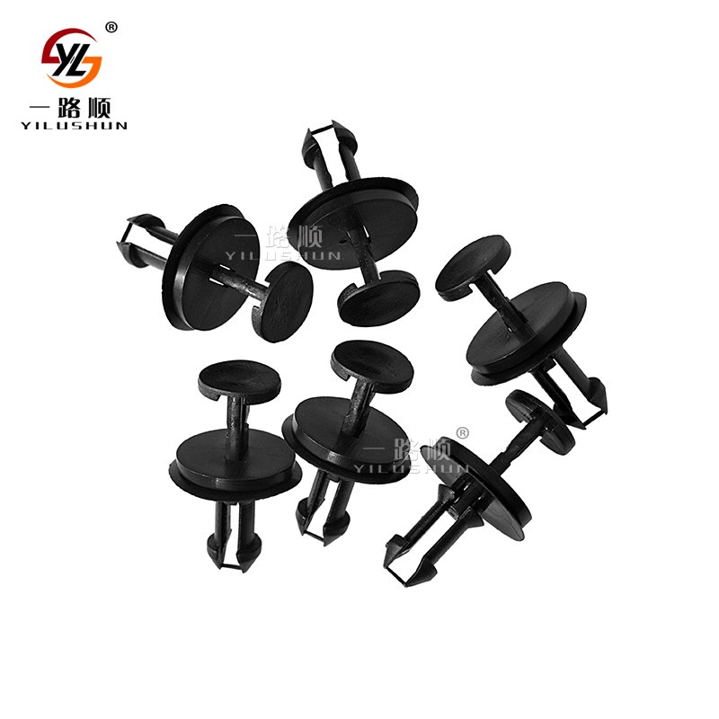 B24 plastic bumper repair kit auto clips and plastic rivets rivets black 10mm 15733970
