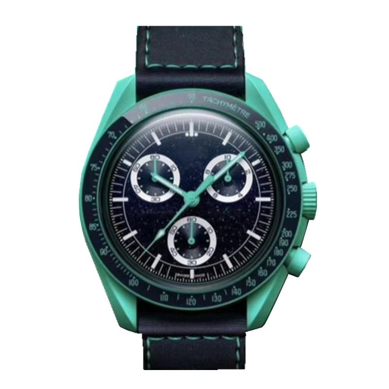 Light luxury brand Watch 2024 hot Omgasx swatchs quartz men's watch bionic ceramic business gift joint watch