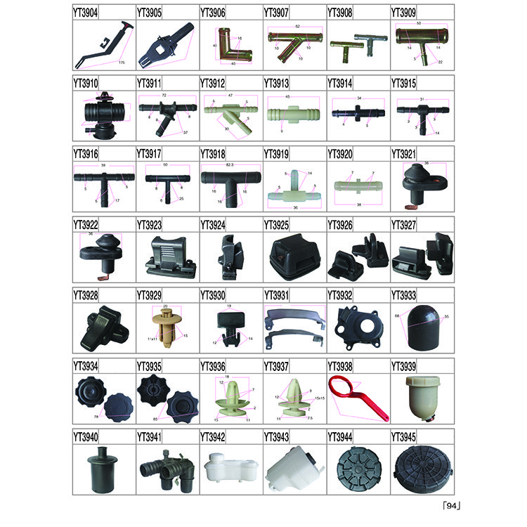 Auto Parts Front Wipers Bus Blade Car Windshield Wiper Nozzle