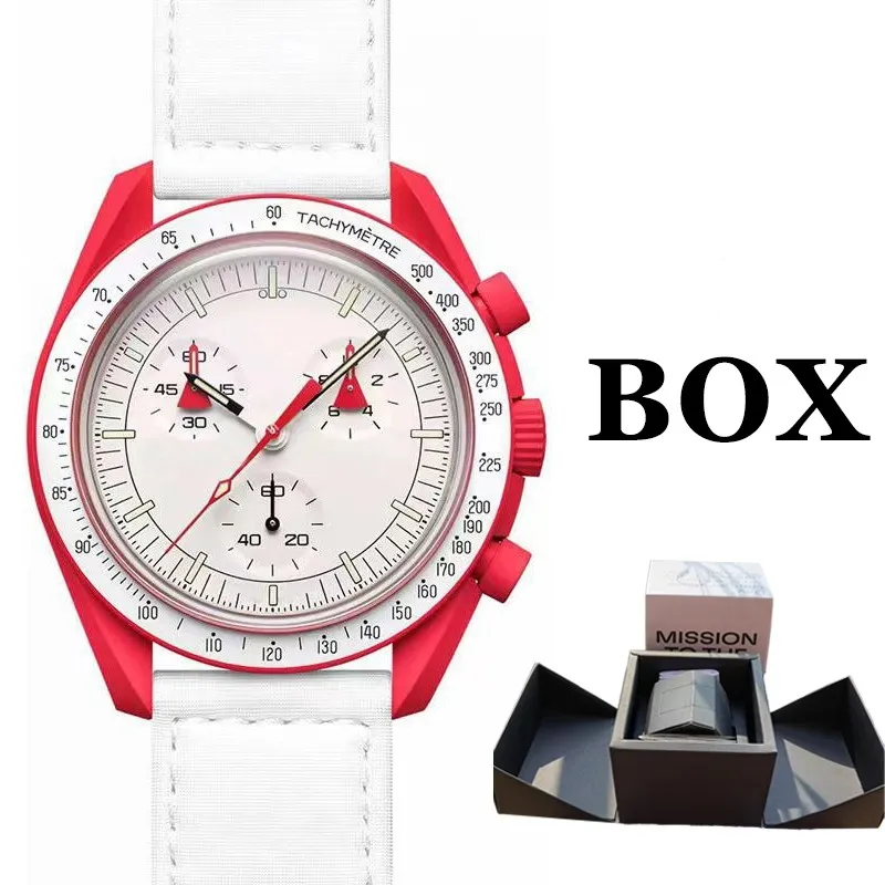 Best Selling Premium Luxury Men's Quartz Watch Sun Mercury Venus Earth Moon Jupiter Mars Saturn Neptune Pluto Omegasx Color Disk