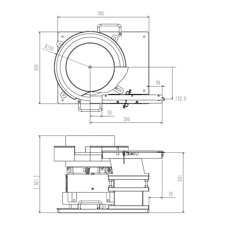 New Hardware Accessories Auto Parts Vibratory Disc Automatic Feeder Screw Nut Gasket Machinery Vibratory Bowl Metal Tube Feeder