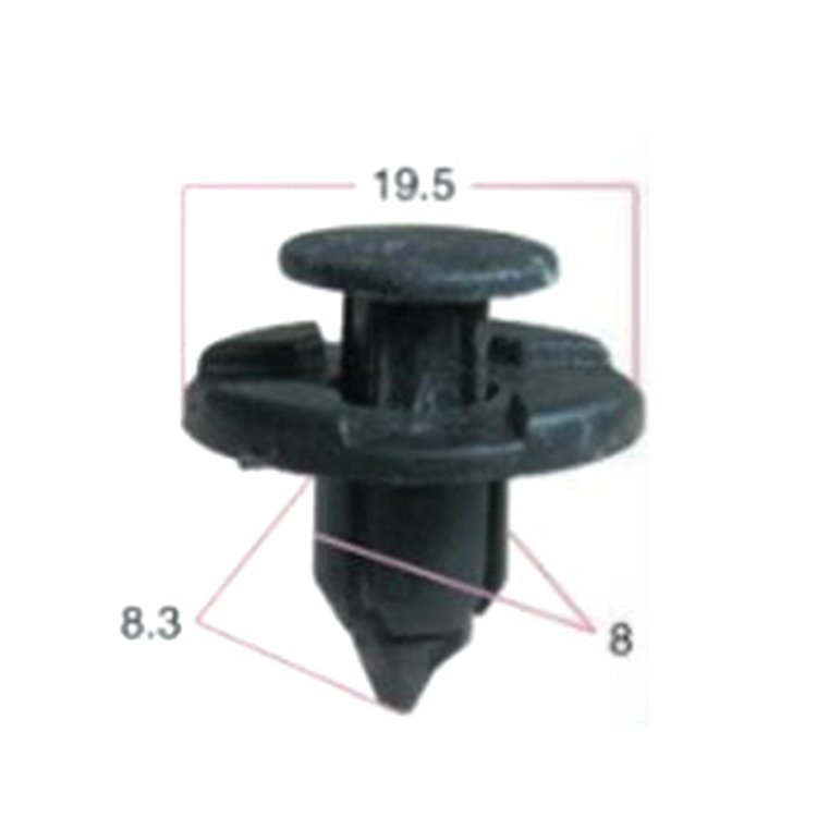 Auto Water tank Cover Push Fasteners Bumper Clips Auto Fasteners Plastic Push Clips Auto Body Fasteners for Nissan