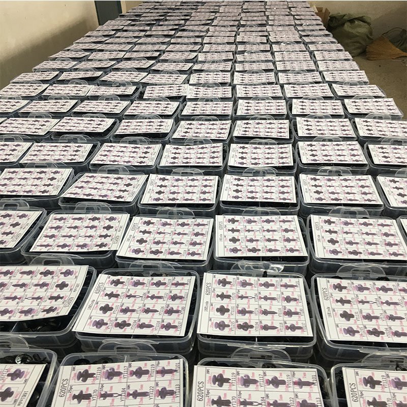 Car Clips Fasteners 620Pcs Car Retainer Clips Auto Plastic Fasteners