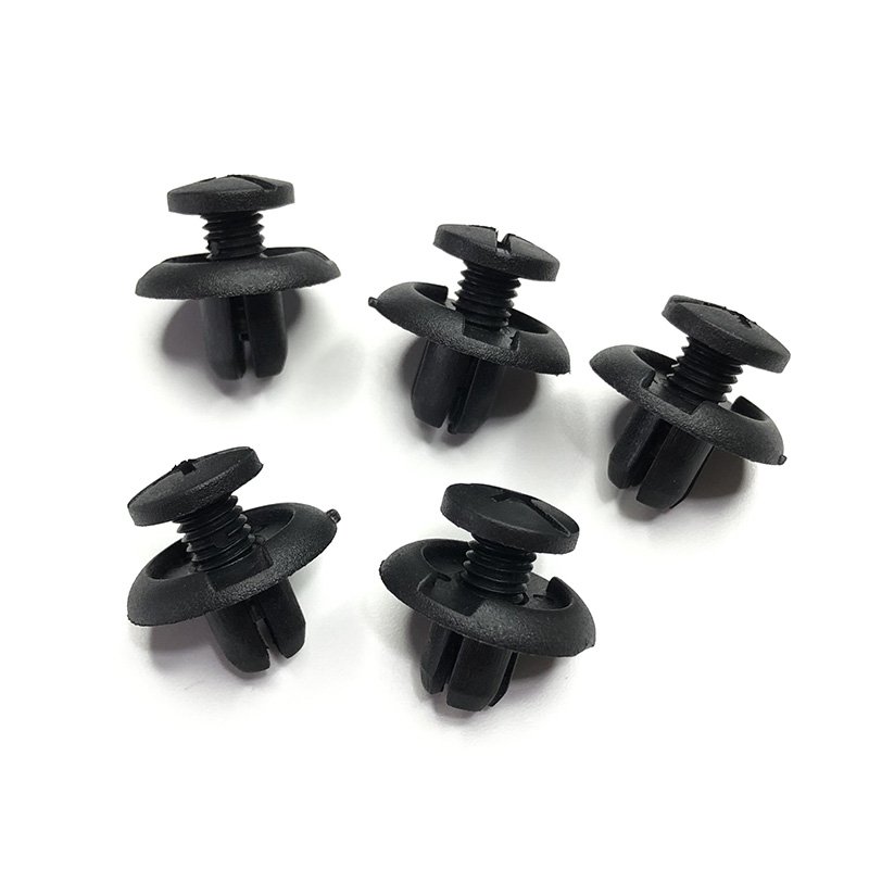 40pcs Auto Door Trim Panel Clips Fasteners 7.5mm Hole Car Fender Bumper Rivet Retainer Clips for Honda 91512-SM4-003 Acura
