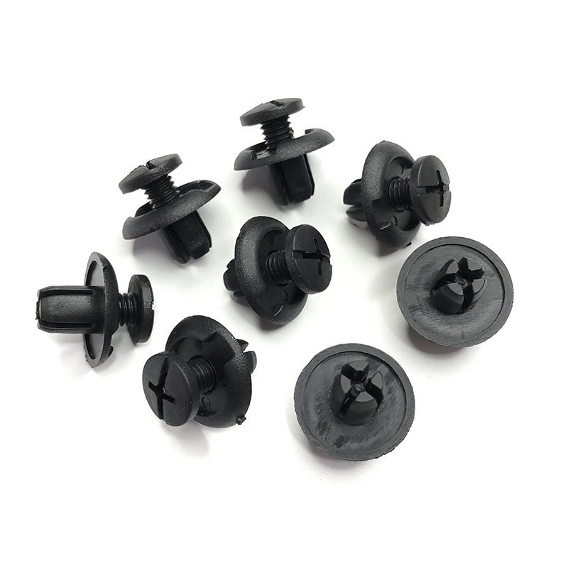 40pcs Auto Door Trim Panel Clips Fasteners 7.5mm Hole Car Fender Bumper Rivet Retainer Clips for Honda 91512-SM4-003 Acura