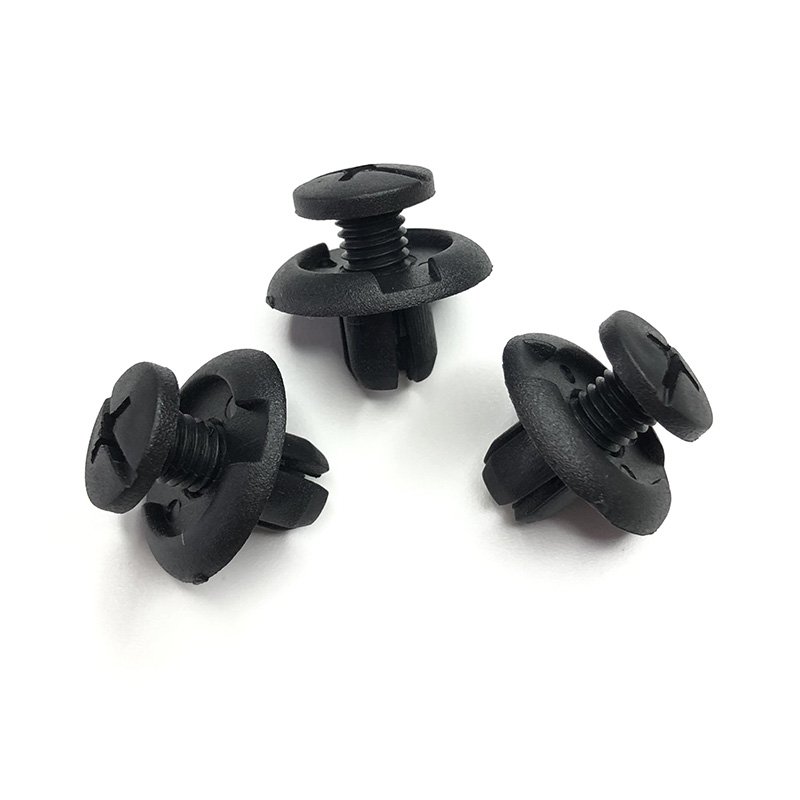 40pcs Auto Door Trim Panel Clips Fasteners 7.5mm Hole Car Fender Bumper Rivet Retainer Clips for Honda 91512-SM4-003 Acura