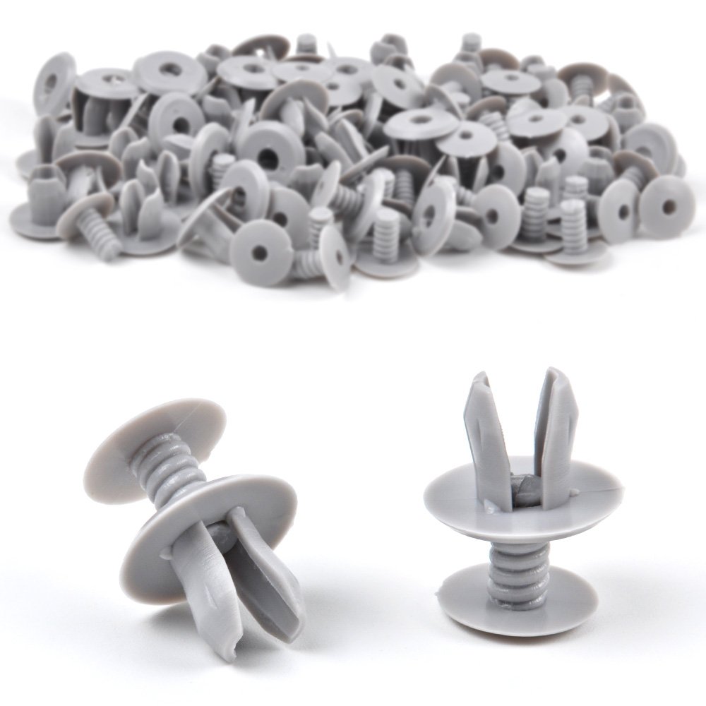 German shipping discount QGZ039 50xCar Light Grey Trim Panel Lining Clips for VW T4 T5 Transporter Eurovan 70186729901 701867299