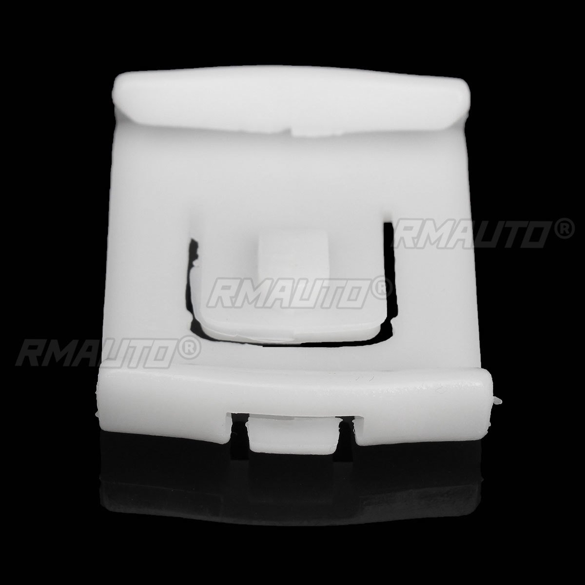 2 Set 6 Piece Siut Seat Buckle Clip Runner Guide 435881203A C10 for VW GOLF MK1 MK2 MK3 CORRADO SCIROCCO White Plastic