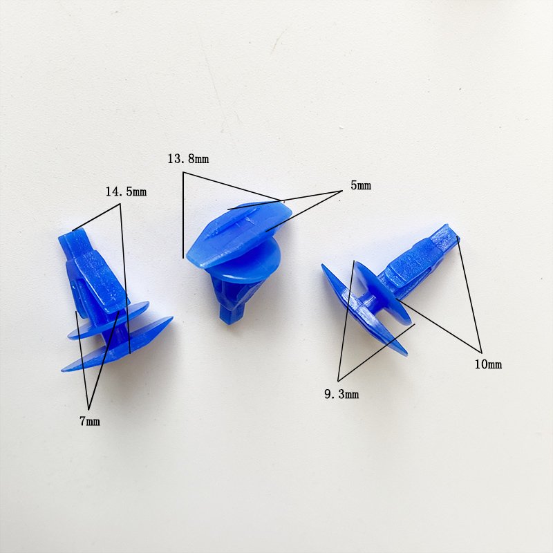 Universal New Condition Auto Plastic Push Pin Rivet Fasteners Body Clip Car Button Sealing Strip Nails Fixed Clamps