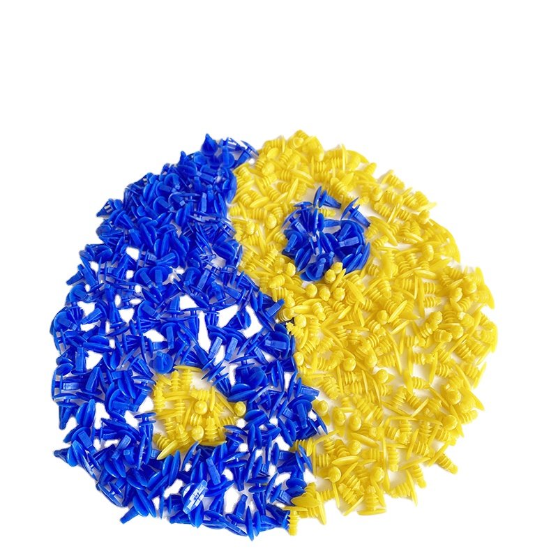 Universal New Condition Auto Plastic Push Pin Rivet Fasteners Body Clip Car Button Sealing Strip Nails Fixed Clamps