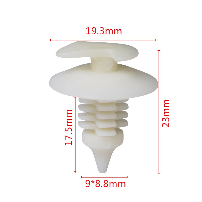 Auto Plastic Car Door Panel Clips Trim Panel Retainer Car Fastener Clips Plastic Rivets Auto Plastic Clips and Fasteners 05558
