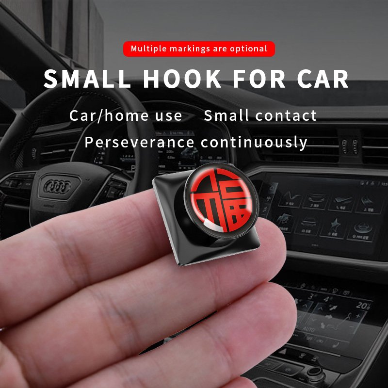 Car Hook Organizer Storage for USB Cable Headphone Key Storage Self Adhesive Wall Hook Hanger Auto Fastener Clip Stuff