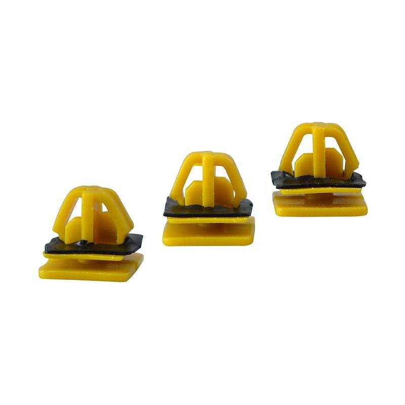 87758-3D000 Yellow Color Plastic Auto Plastic Body Clips Fasteners