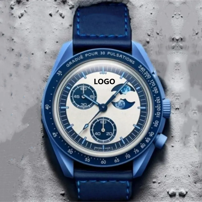 Best-selling brand quartz watch Japan bionic ceramic luminous waterproof men's watch fashion gift customization wholesale