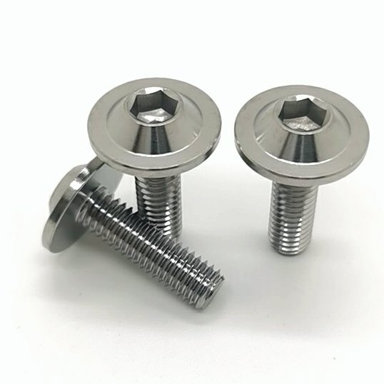 ZFTI custom M6 M7 M8 M10 titanium alloy screw bolts hardware fasteners High strength cnc car part for auto parts Automobile
