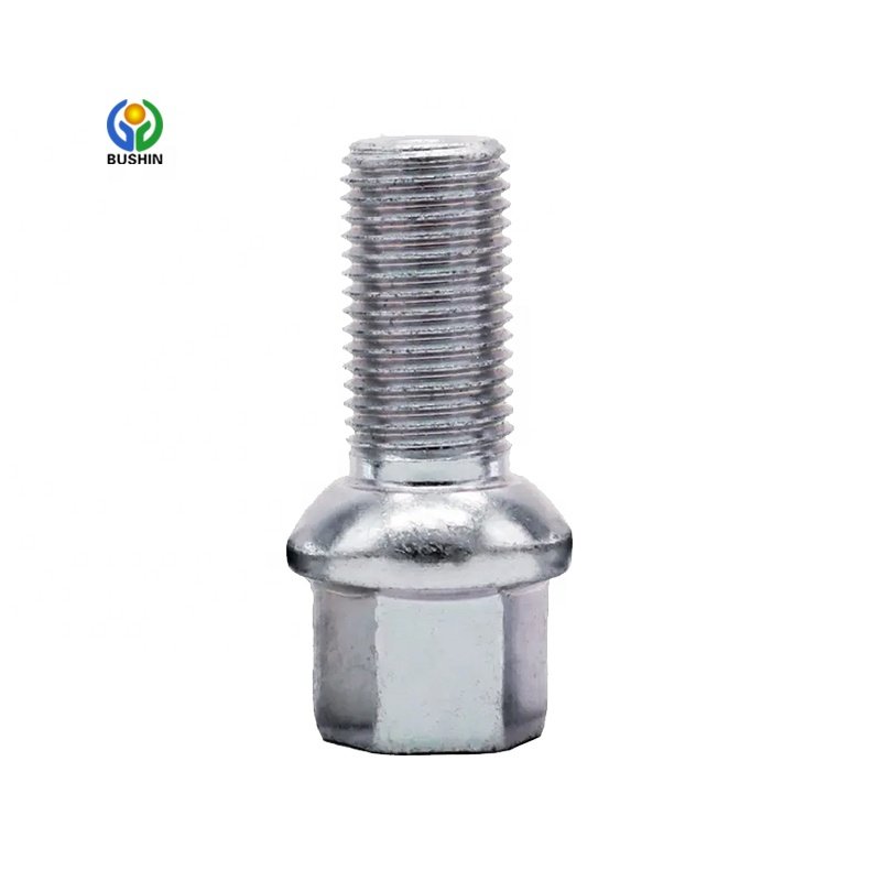 Auto Fasteners Cnc Machined Alloy Bolt Hex Car Wheel Lug Wheel Bolt Nut Bolt for VW AUDI SEAT 8D0 601 139 D