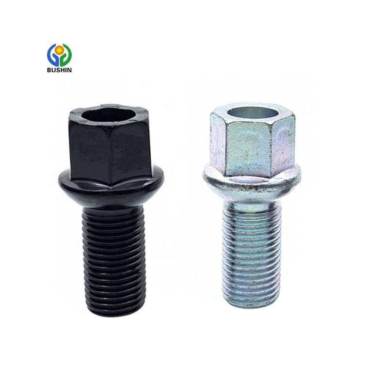 Auto Fasteners Cnc Machined Alloy Bolt Hex Car Wheel Lug Wheel Bolt Nut Bolt for VW AUDI SEAT 8D0 601 139 D