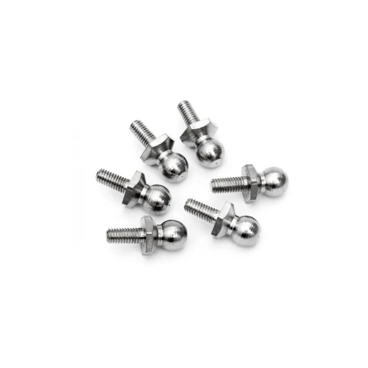 Custom Alloy steel Ball Head Screw Ball Stud Bolt For Camera Tripod Auto Parts