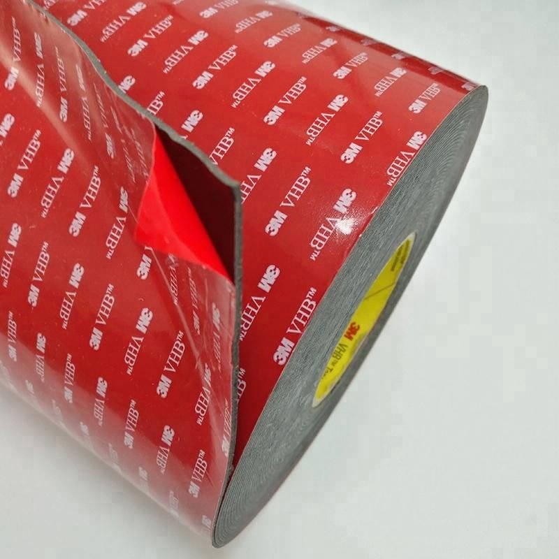 3M 5962 V HB Acrylic Foam Tape for Auto Body Metal Fabrication Black,0.062 in (1.6MM)