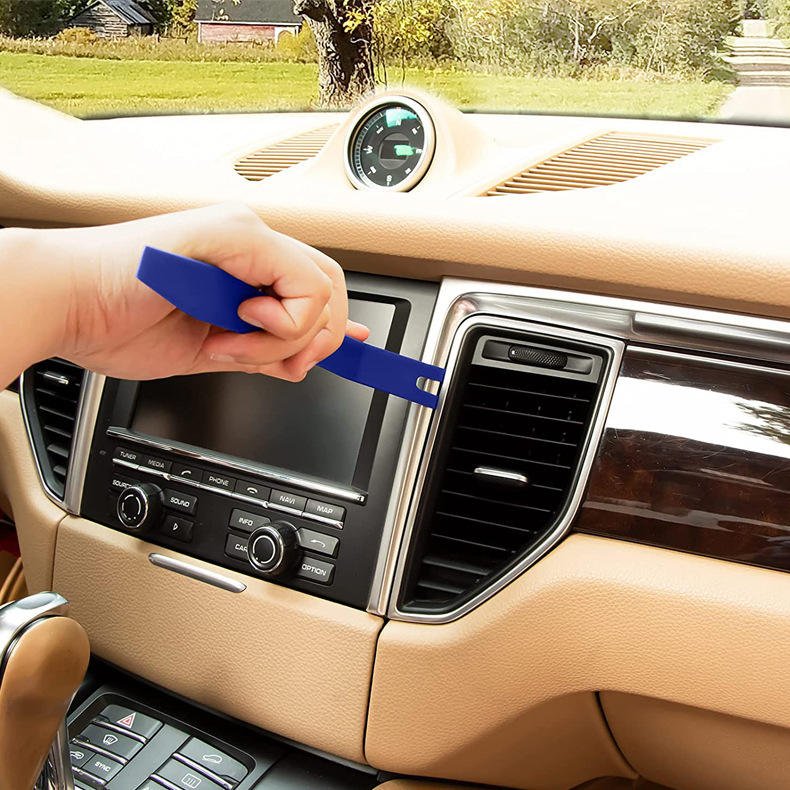 5 Pcs Car Trim Removal Tool Kit With Clip Fastener Remover Pry Tool For Door Window Auto Parts