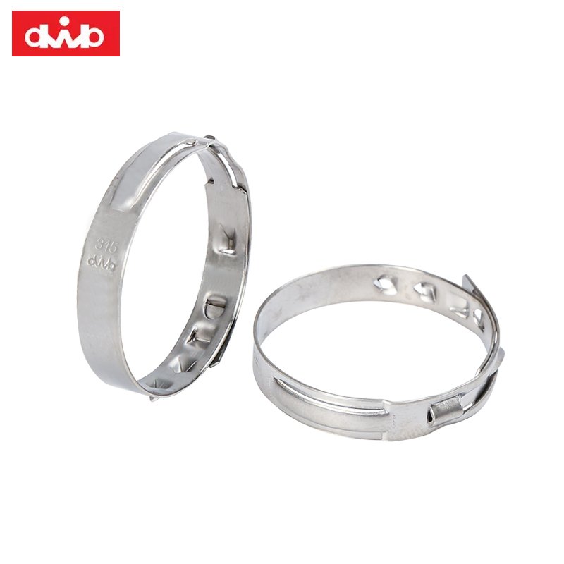 Replacement of Oetiker Hose Clamp Low Profile ER Size Range: 9.6 mm - 10.1 mm (.380" - .398"); Band Width: 6.5 mm