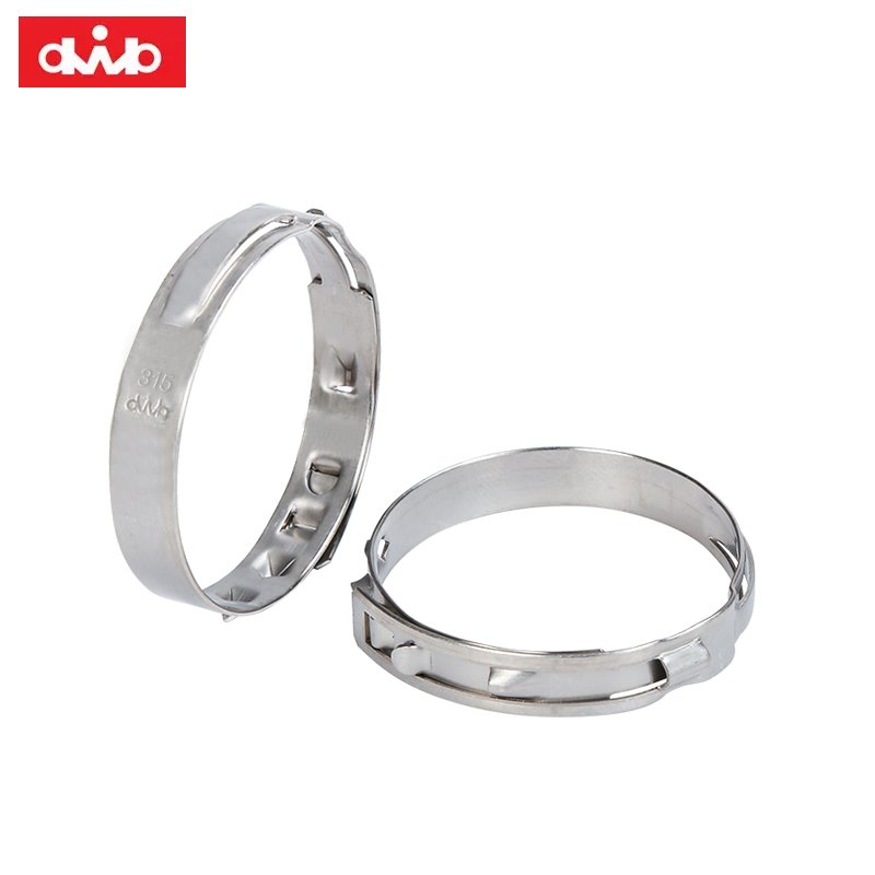 Replacement of Oetiker Hose Clamp Low Profile ER Size Range: 9.6 mm - 10.1 mm (.380" - .398"); Band Width: 6.5 mm