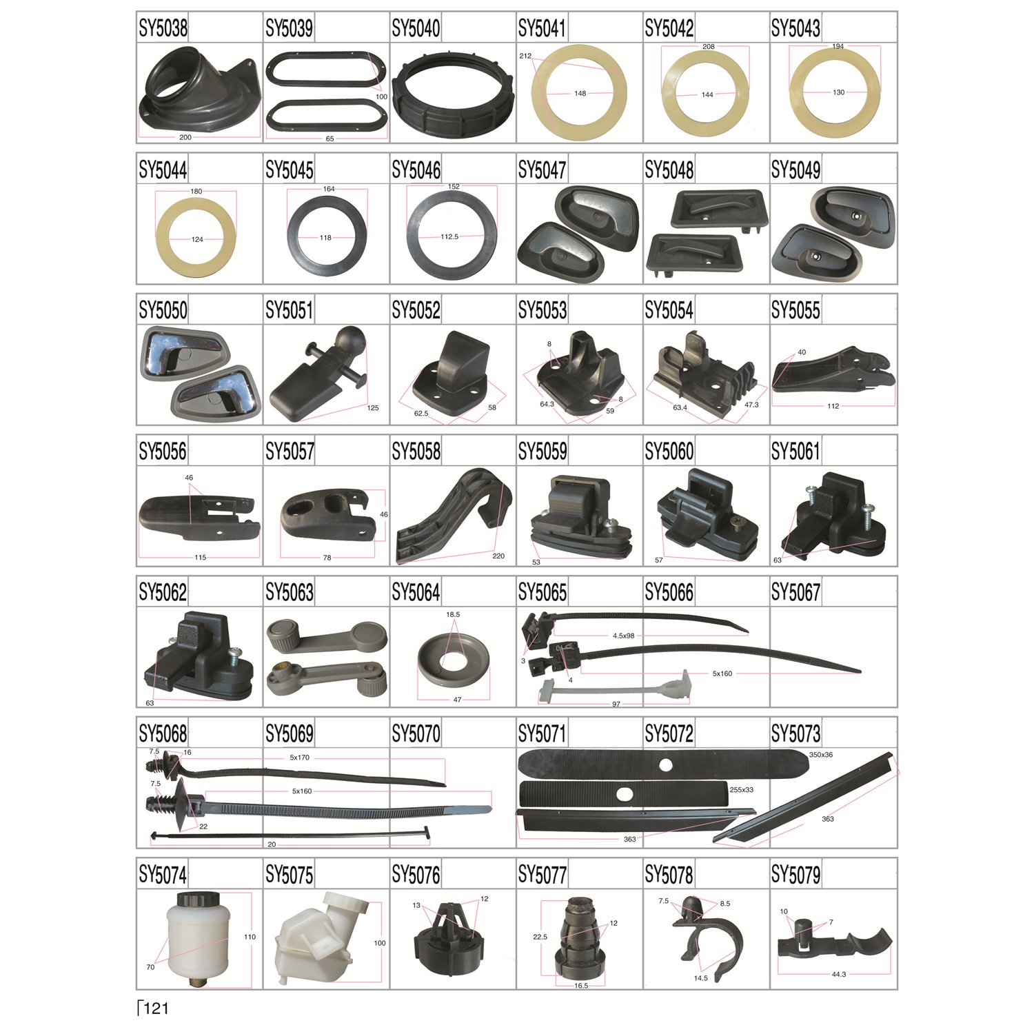 Car Push Retainer Clips & Auto Fasteners Assortment Clips Rivet Bumper Kit