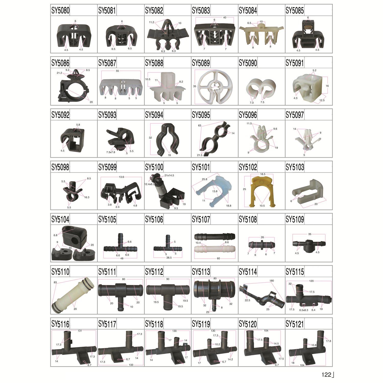 Car Push Retainer Clips & Auto Fasteners Assortment Clips Rivet Bumper Kit