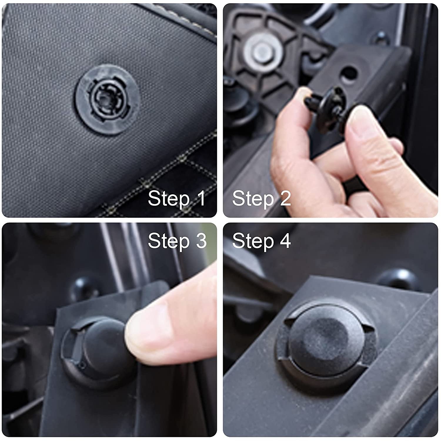675Pcs Plastic Clips for Car Auto Fastener & Clips Retainer Bumper Buckle Door Trim Clip Push Plastic Rivet Fastener Automotive