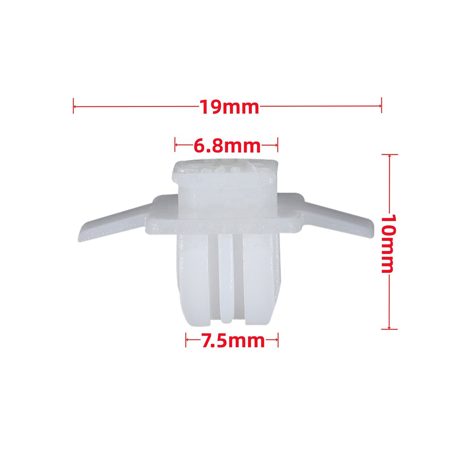 Car Nylon Front Wing Wheel Arch Trim Clips Surround Garnish Clip for Honda 91513-SMG-E11
