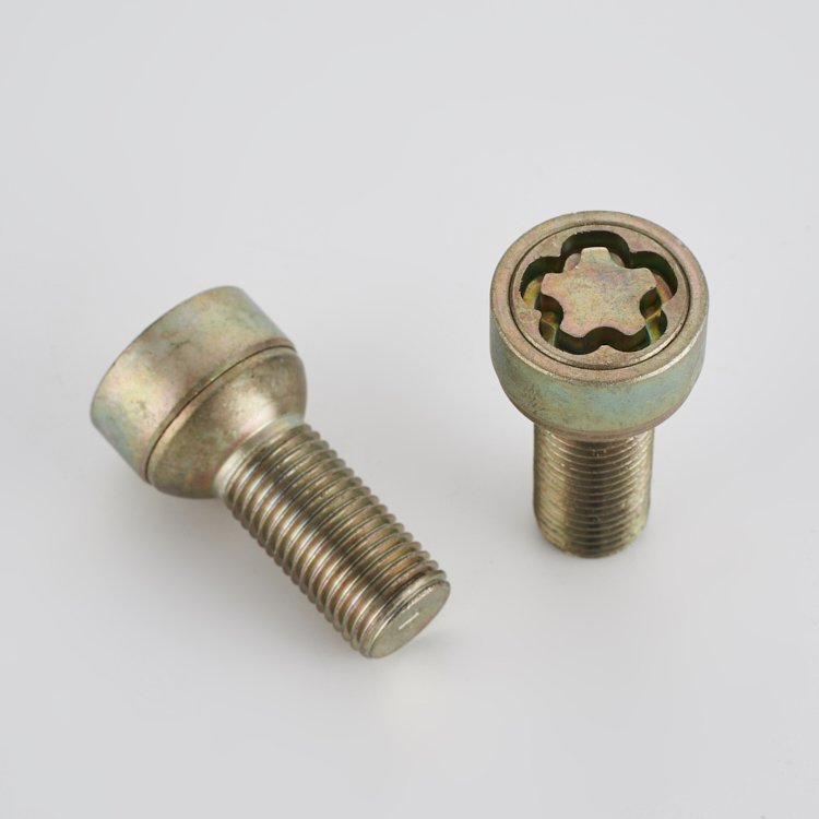 Professional china supplier safety steel anti theft bolt round shape fasteners bolts